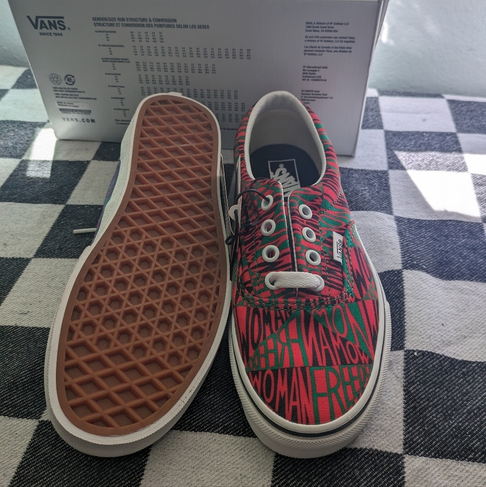 Vans Off The Wall Era Youth 4 MoMA Faith Ringgold Freedom 2020 - Picture 5 of 12